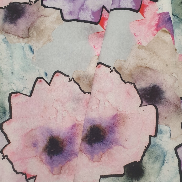 Dannii Minogue Petites size 10 floral wrap skirt NWT - Picture 9 of 9